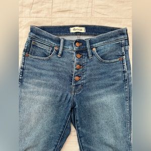 Madewell High Rise Skinny Jeans Size 27P